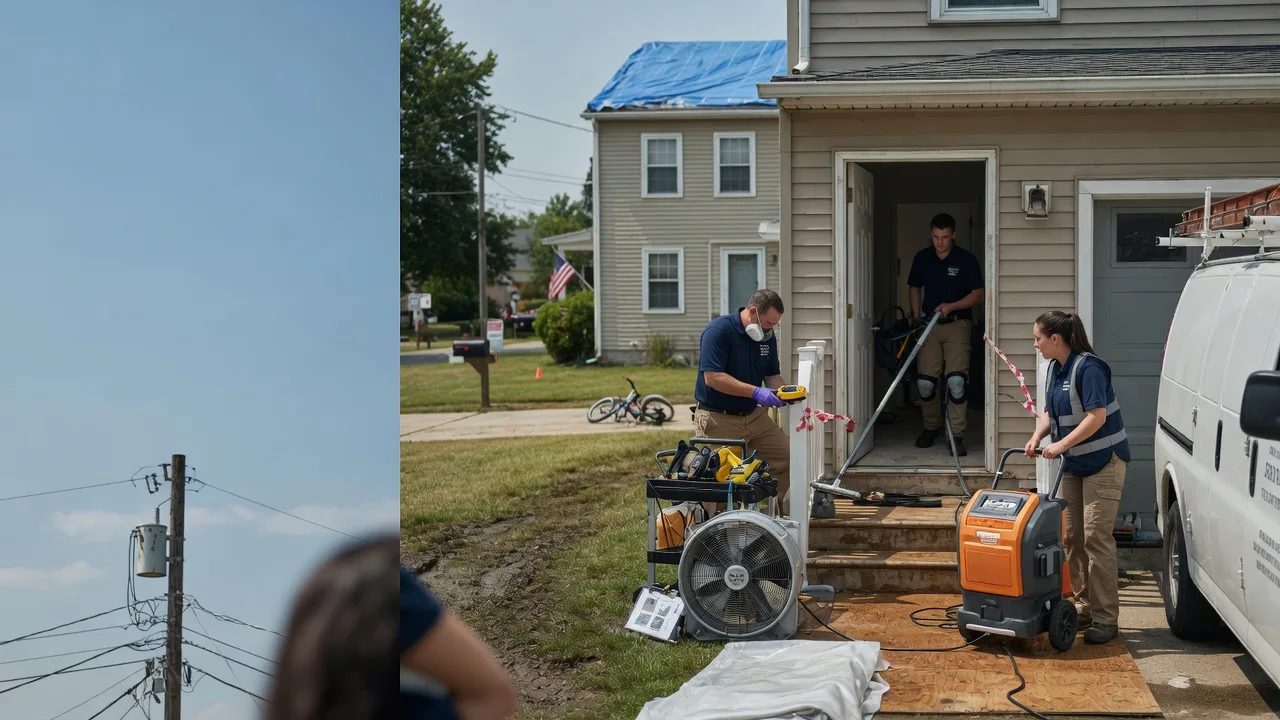 Water Damage Repair in Burr Oak, MI near me